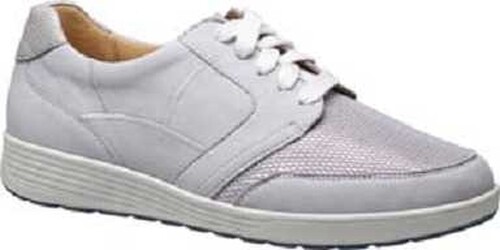 Ganter Klara lightgre, silbergr Softnubuk, Metalicme Damen