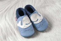 Pololo Moby tobago baby blue Leder Hausschuhe