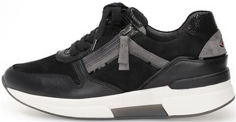 Gabor Shoes  schwarz/stone Dreamvel./Foulard k. Damen