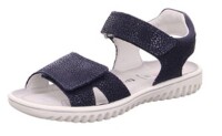 Legero Sandale Leder \ SPARKLE blau EFFEKTLEDER/VELOUR...