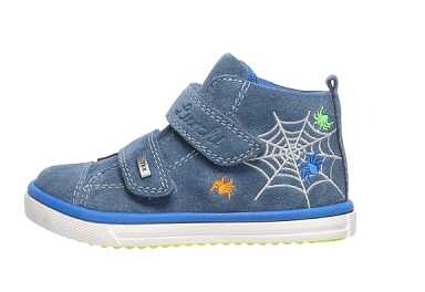 Lurchi Marlo-Tex JEANS Suede Kinderschuhe
