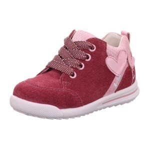Legero Halbschuh Leder \ AVRILE MINI PINK/ROSA VELOUR/EFFEKTLEDER/TEXTIL Kinderschuhe