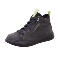 Legero Stiefelette Leder \ COSMO grau VELOUR/TEXTIL...