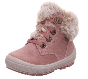 Legero Stiefelette Leder \ GROOVY ROSA EFFEKTLEDER/TEXTIL Kinderschuhe