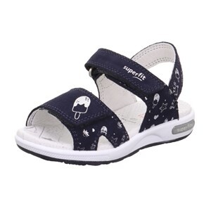 Legero Sandale Leder \ EMILY blau VELOUR/EFFEKTLEDER Kinderschuhe
