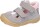 Ricosta EBI graphit/rosa echt Leder Kinderschuhe