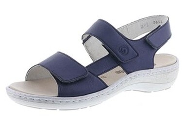 Remonte  blau-metallic Rock Damen