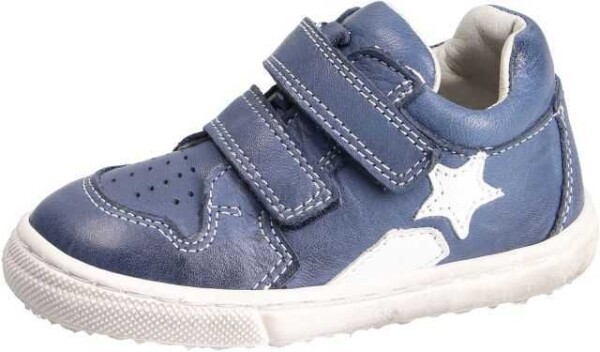 DÄUMLING 600161S Nappa blu Basket Kinderschuhe