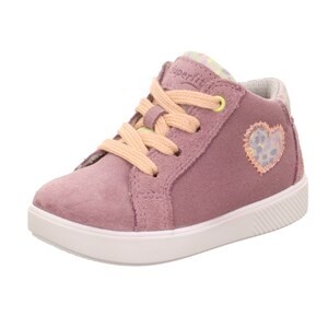 Legero Stiefelette Leder \ SUPIES LILA VELOUR/SYNTHETIK/TEXTIL Kinderschuhe