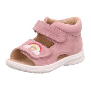 Legero Sandale Leder \ POLLY ROSA VELOUR/TEXTIL/EFFEKTLEDER Kinderschuhe