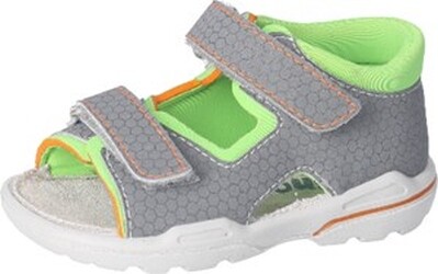 Ricosta TITU graphit/apple HighTech/Textil Kinderschuhe
