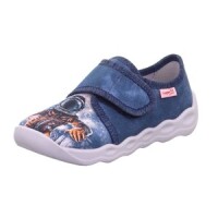 Legero Hausschuh Textil \ BUBBLE BLAU/MEHRFARBIG TEXTIL...