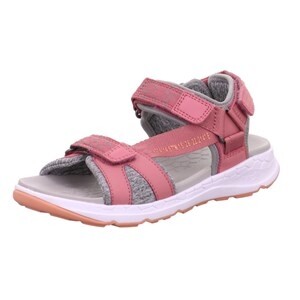 Legero Sandale Synthetik \ CRISS CROS PINK/ORANGE SYNTHETIK/TEXTIL Kinderschuhe