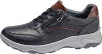 Waldläufer H-MAX SCHWARZ COGNAC  Herren