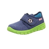 Legero Hausschuh Textil \ BOBBY blau TEXTIL Hausschuhe