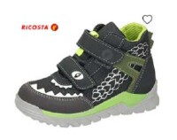 Ricosta LUGAS GRIGIO/CARBON  Kinderschuhe