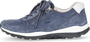 Gabor Shoes  jeans/weiss Dreamvelour/Chevron Damen