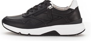 Gabor Shoes  schwarz/weiss Foulardcalf Damen