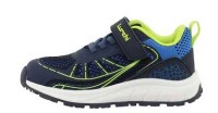 Lurchi Klett Halbschuh Flieder navyli Navy-Lime Mesh...