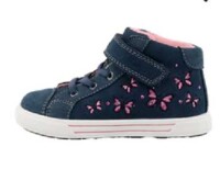 Lurchi Kletter blau butterfly old navy wildleder...