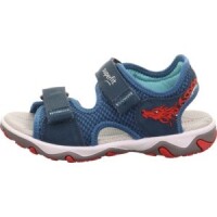 Legero MIKE 3.0 BLAU/ROT VELOURS/TEXTIL Kinderschuhe